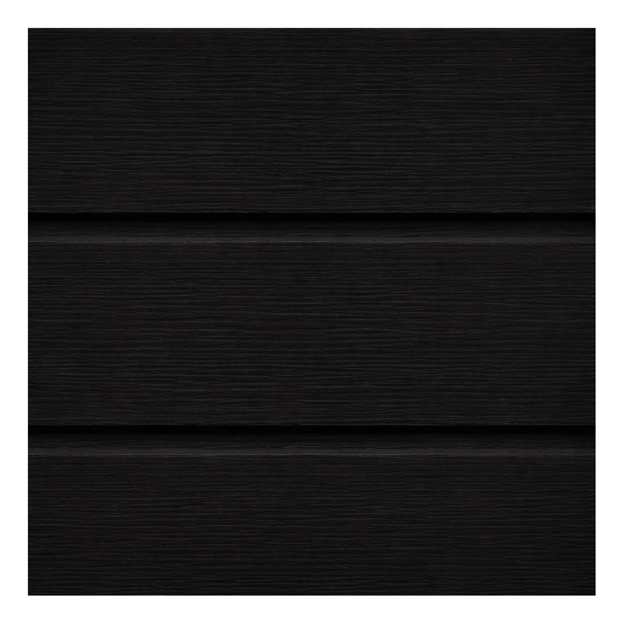 Novalit Rondkant 148mm Gevelbekleding Zwart RAL9005 600cm